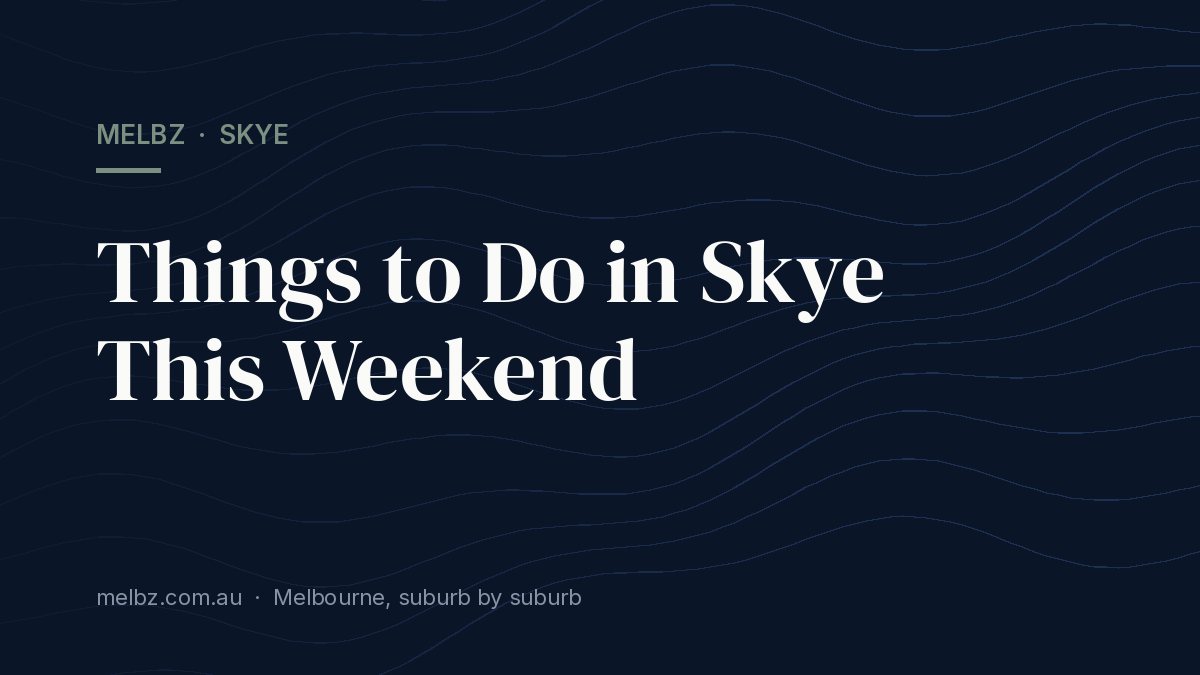 Title card: Things to Do in Skye This Weekend