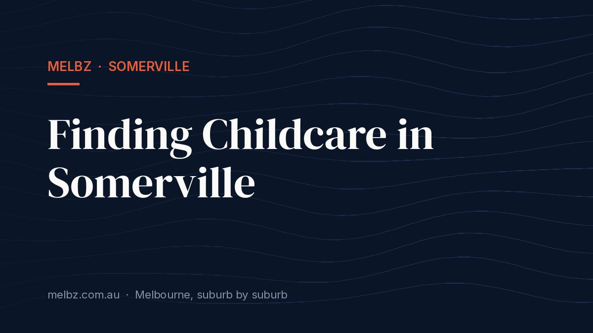 Title card: Finding Childcare in Somerville