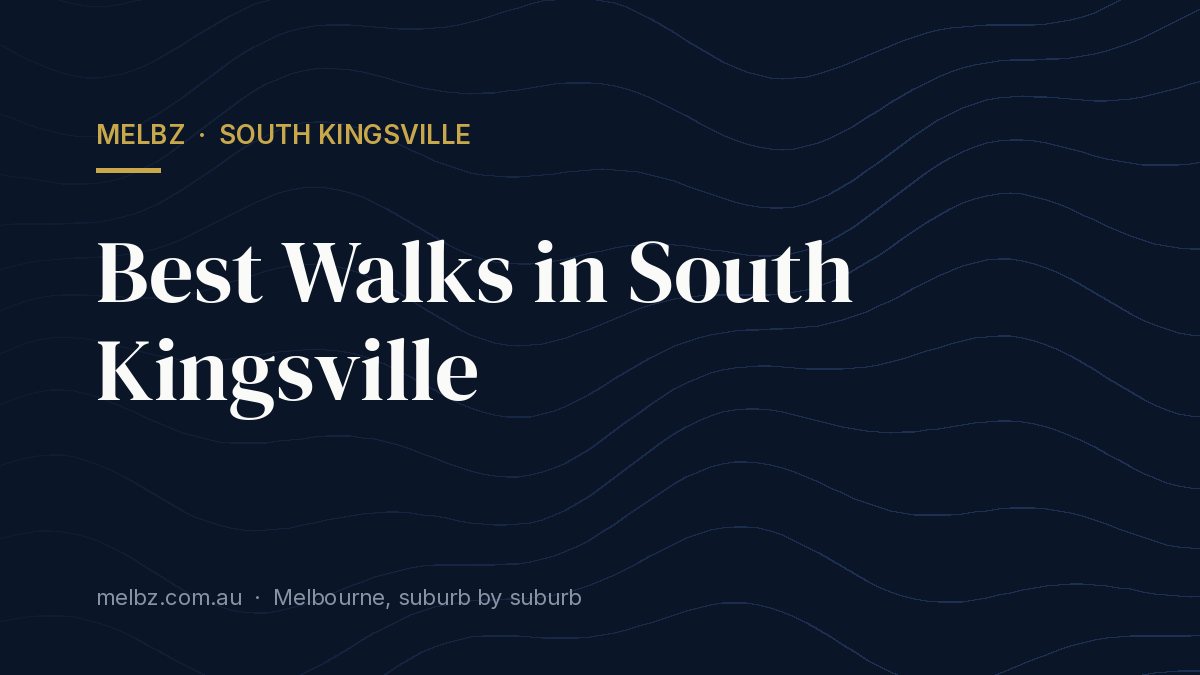 Title card: Best Walks in South Kingsville