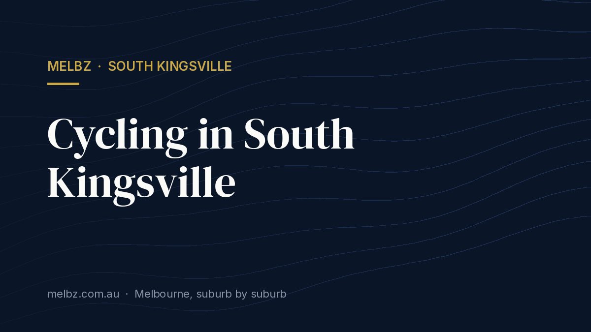Title card: Cycling in South Kingsville