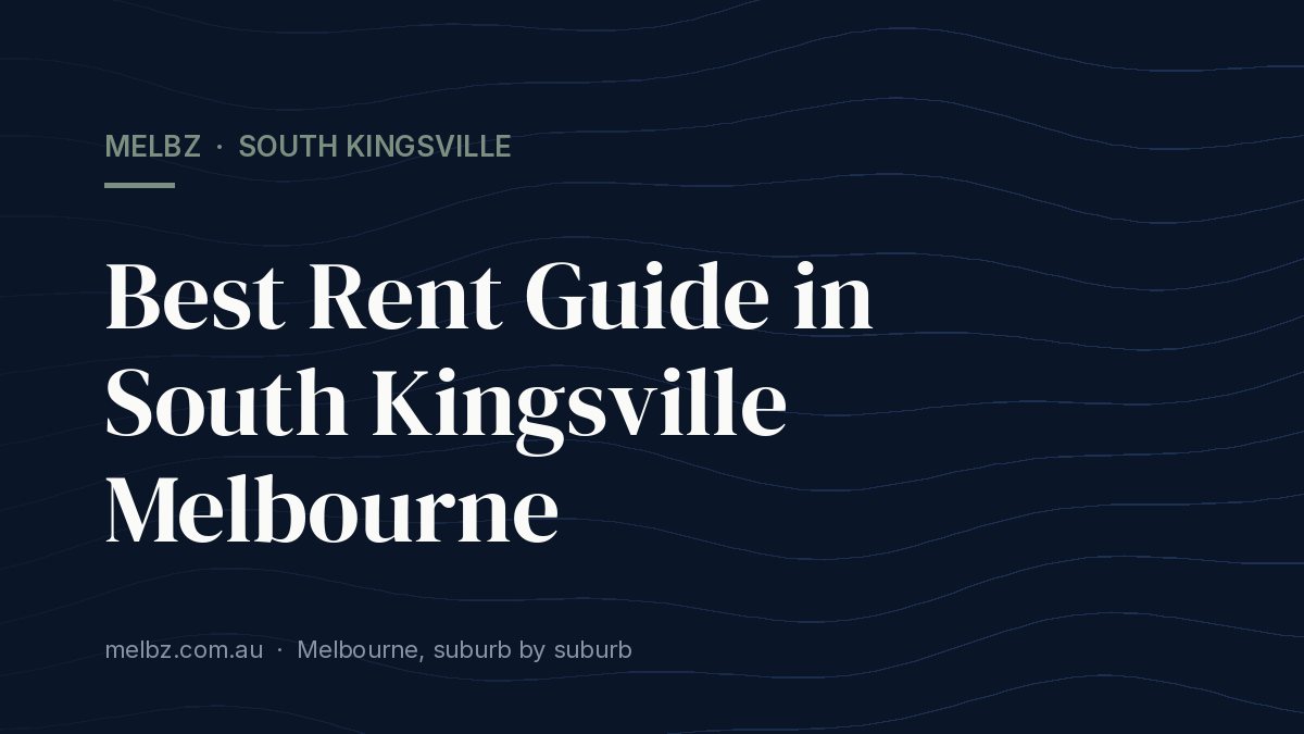 Title card: Best Rent Guide in South Kingsville Melbourne