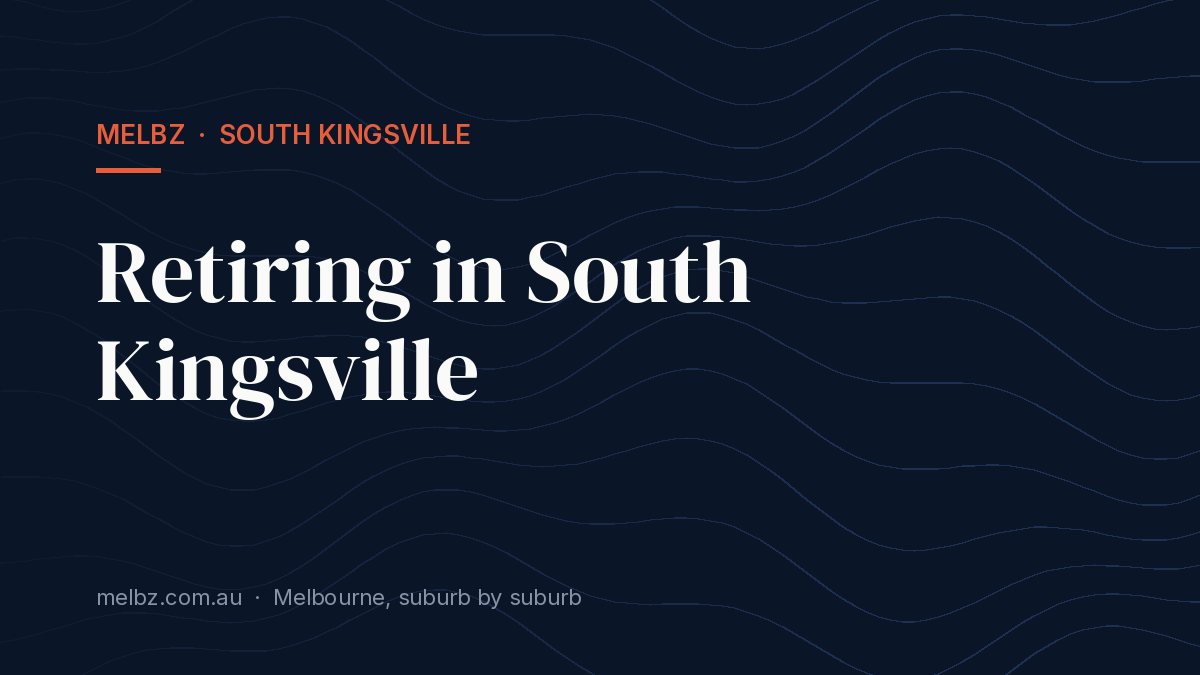 Title card: Retiring in South Kingsville