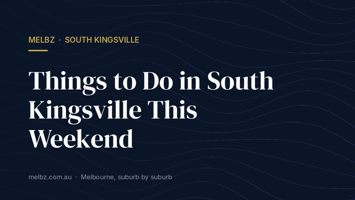 Title card: Things to Do in South Kingsville This Weekend