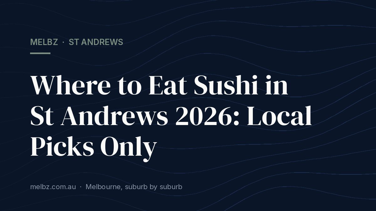Where to Eat Burgers in St Andrews 2026: Local Picks Only