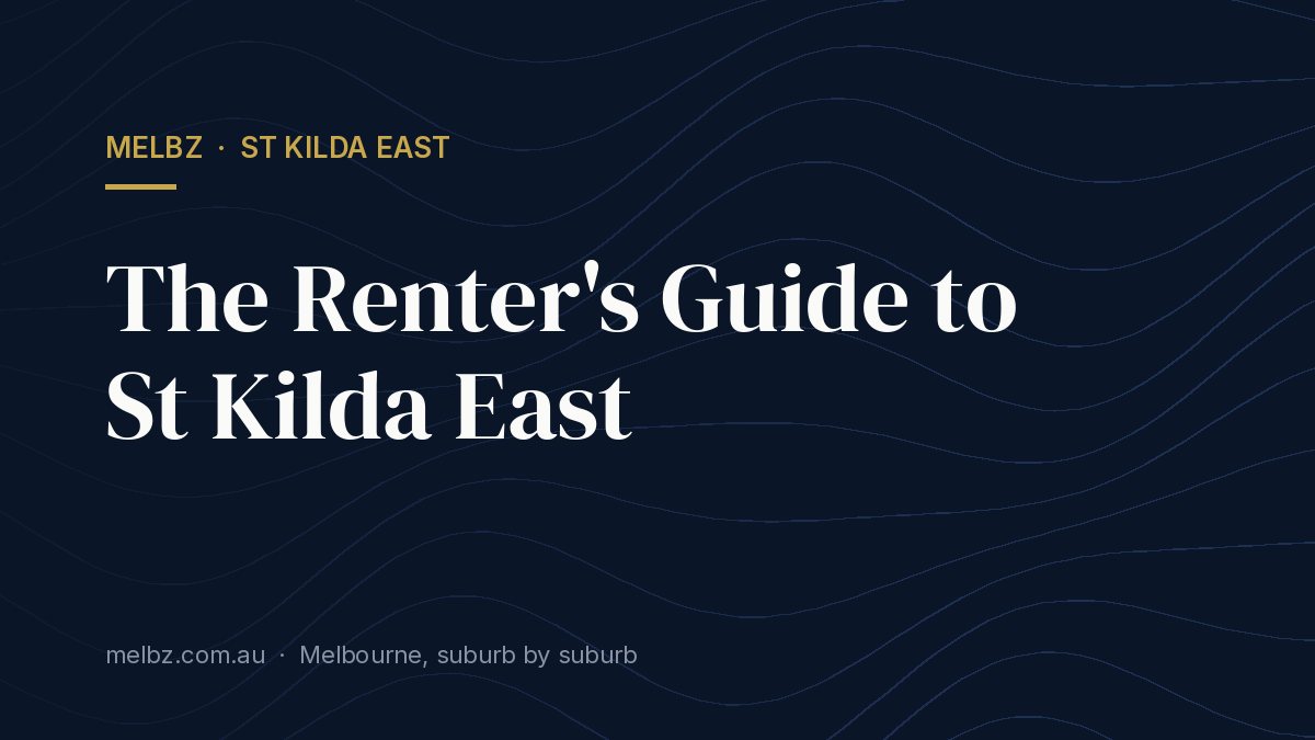 Title card: The Renter's Guide to St Kilda East