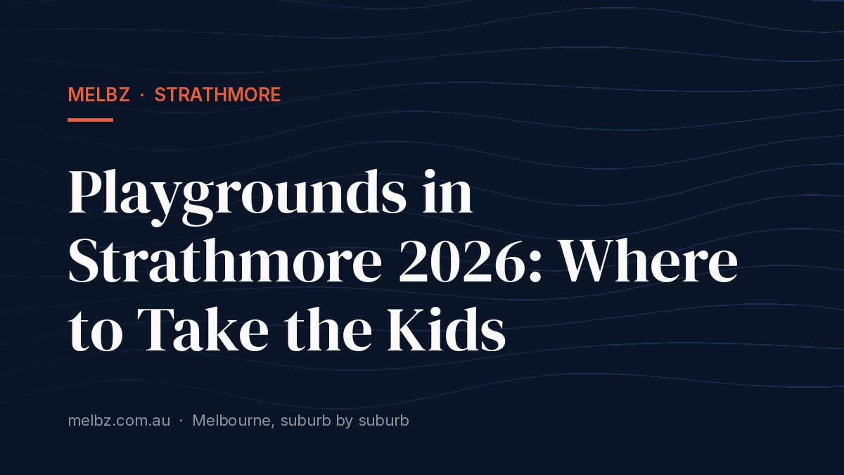 Title card: Playgrounds in Strathmore 2026: Where to Take the Kids