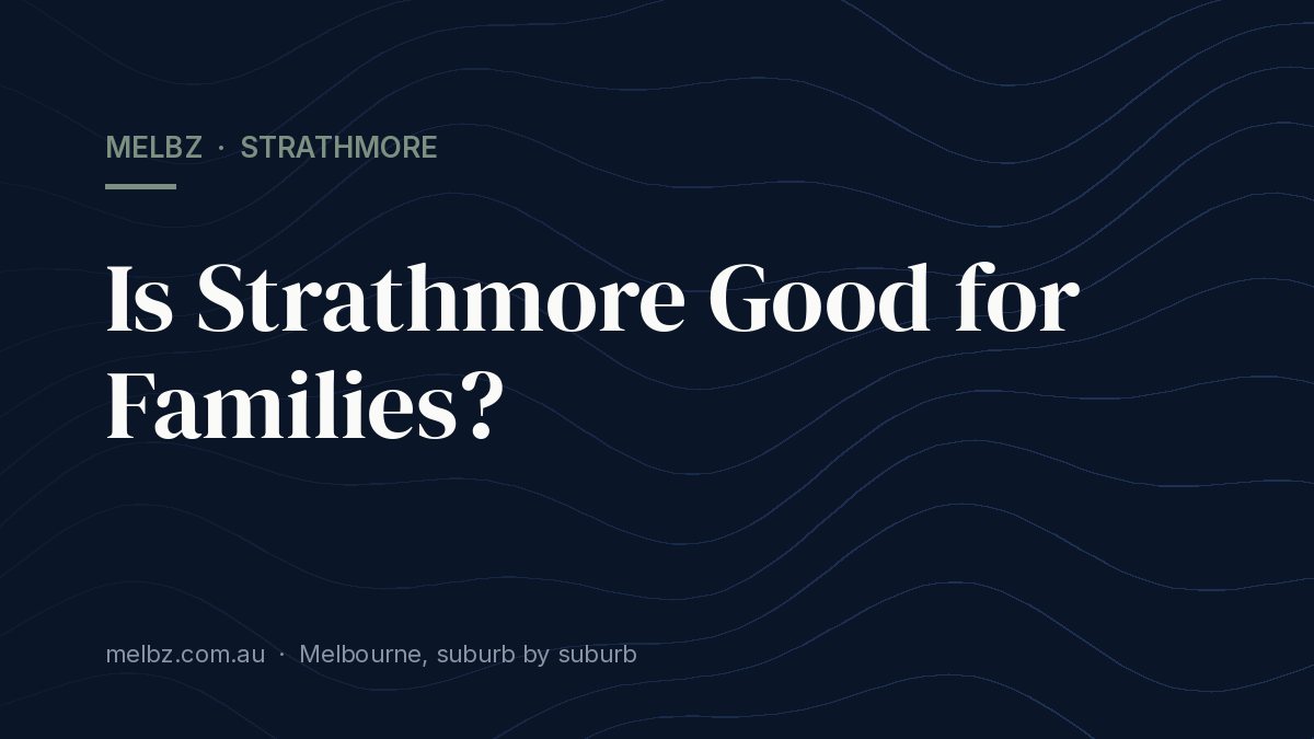 Title card: Is Strathmore Good for Families?