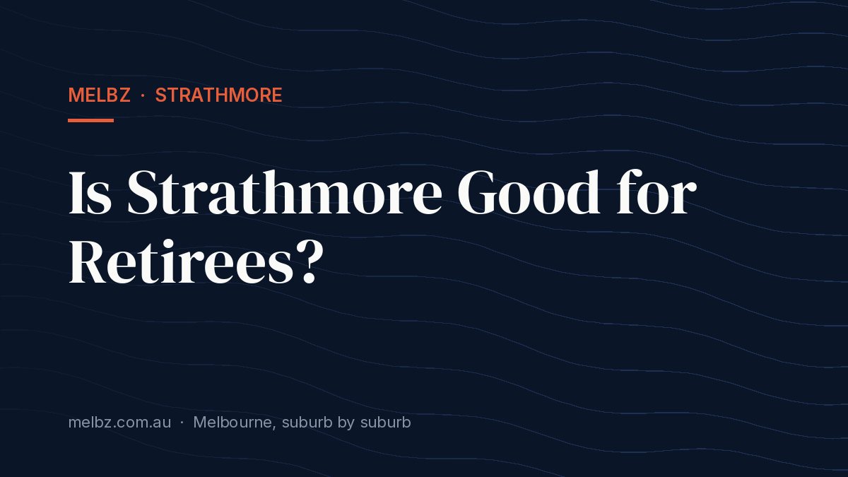 Title card: Is Strathmore Good for Retirees?