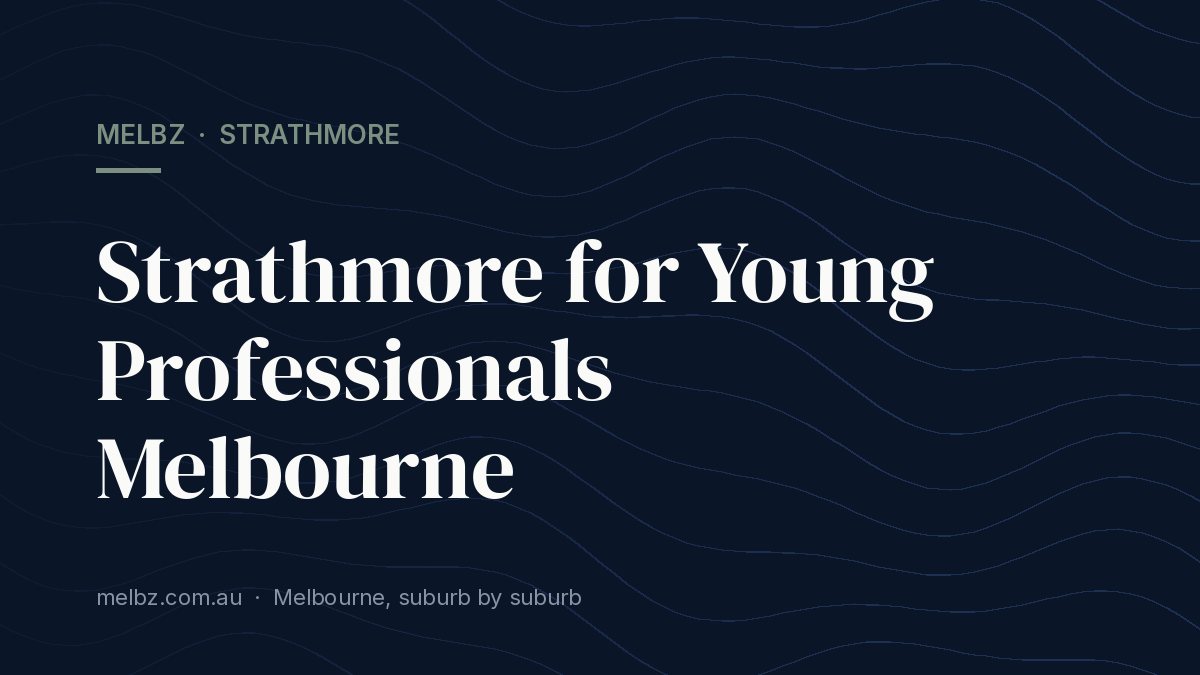 Title card: Strathmore for Young Professionals Melbourne