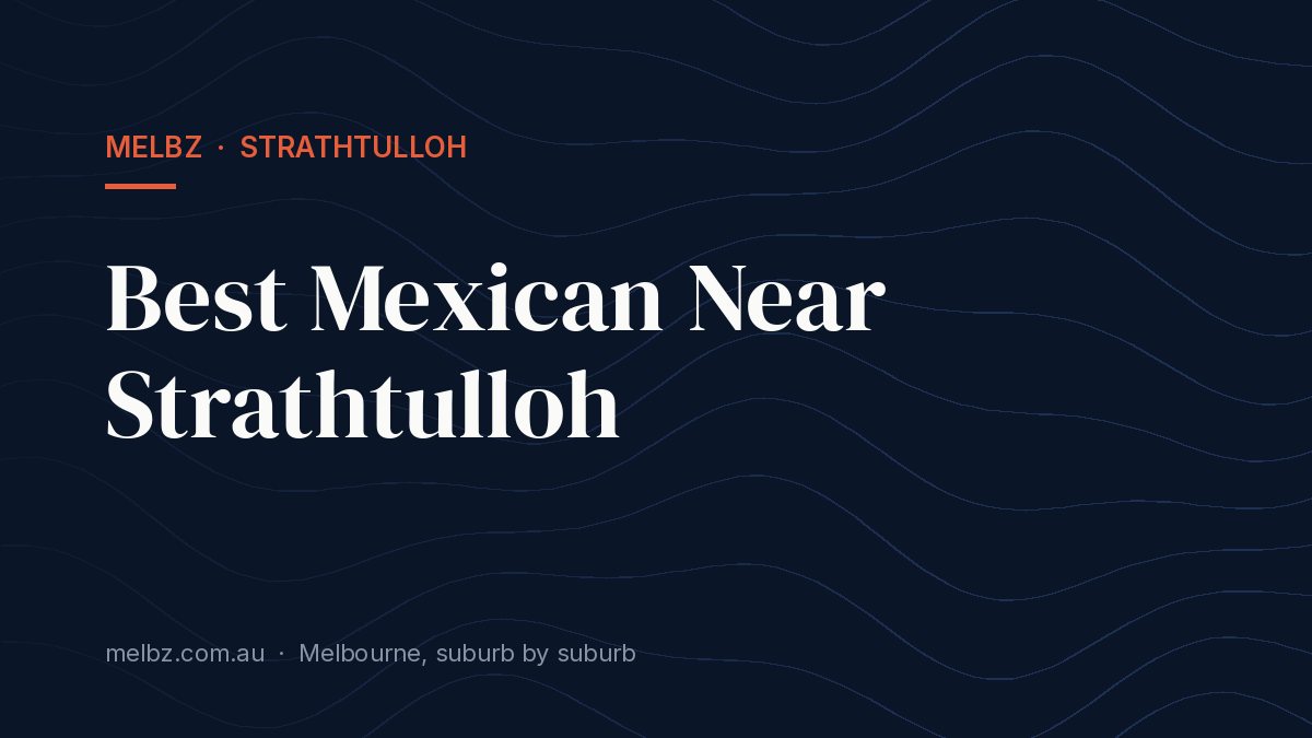Title card: Best Mexican Near Strathtulloh