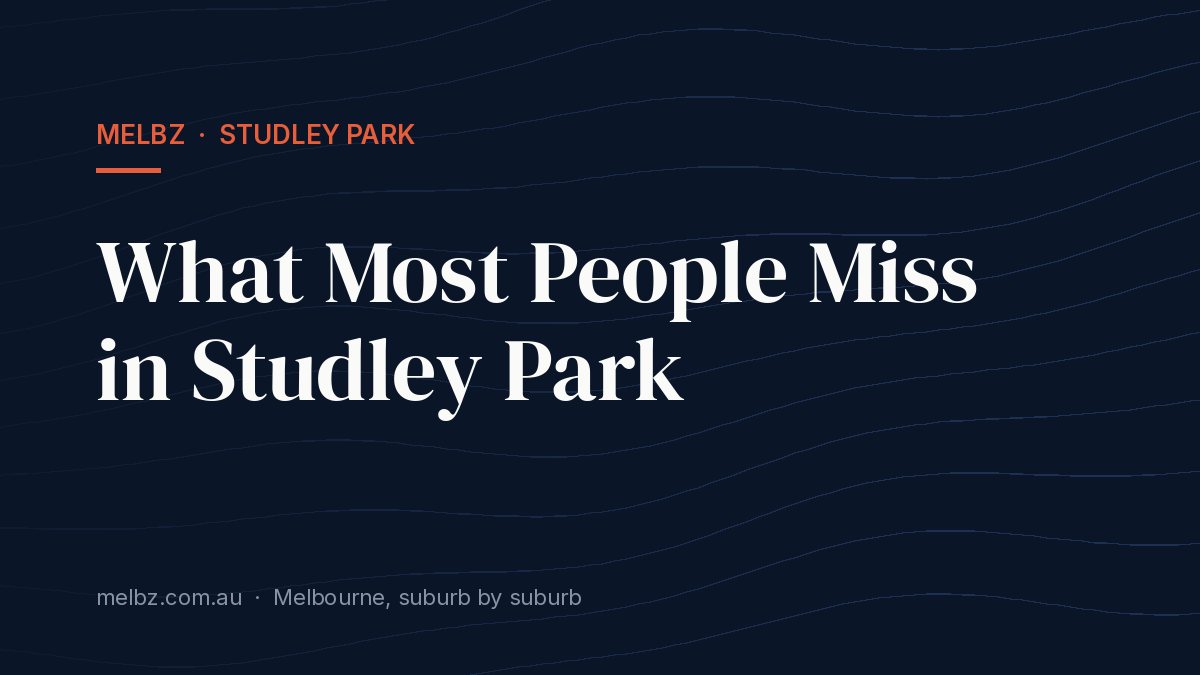 Title card: What Most People Miss in Studley Park