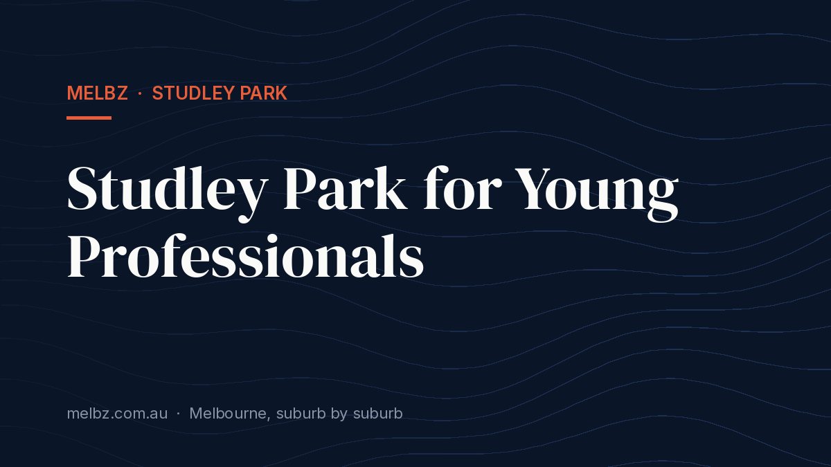 Title card: Studley Park for Young Professionals