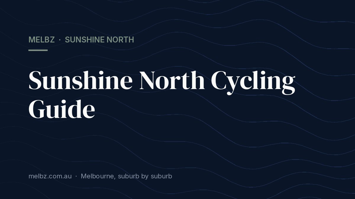 Title card: Sunshine North Cycling Guide