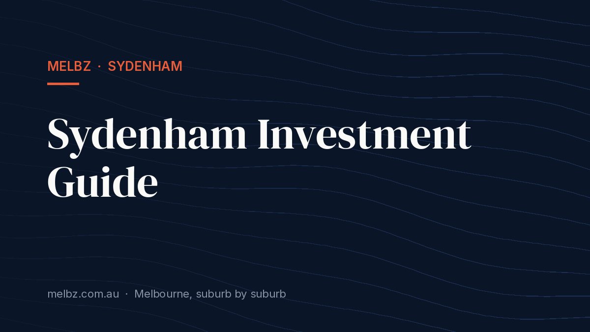 Title card: Sydenham Investment Guide