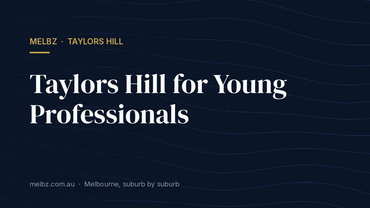 Title card: Taylors Hill for Young Professionals