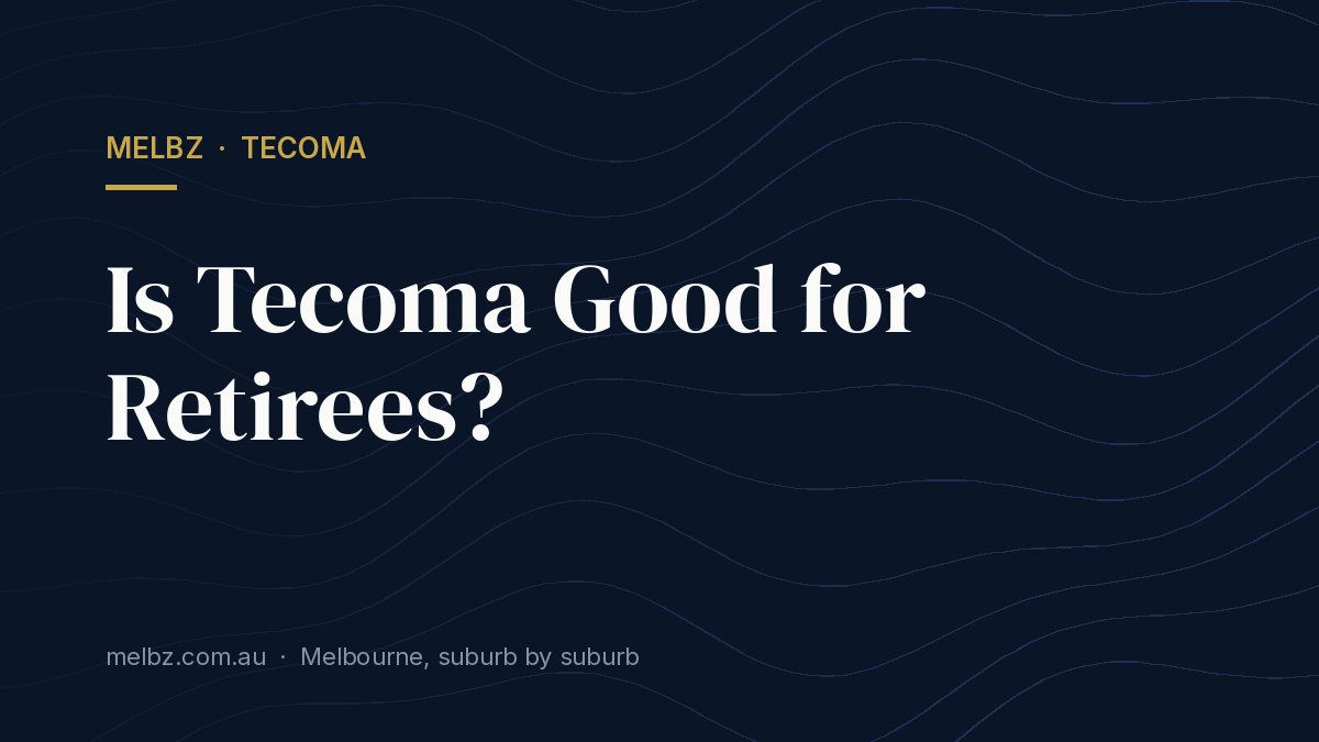 Title card: Is Tecoma Good for Retirees?