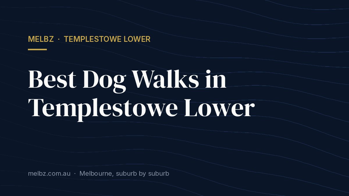 Title card: Best Dog Walks in Templestowe Lower