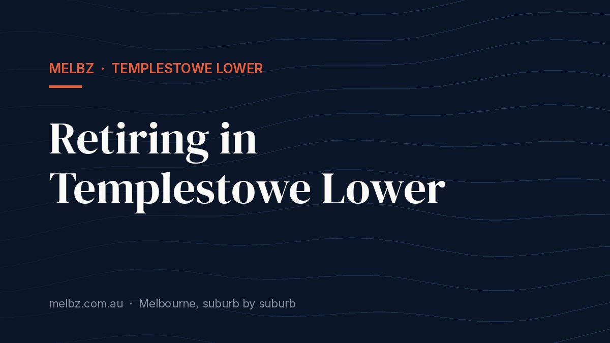 Title card: Retiring in Templestowe Lower