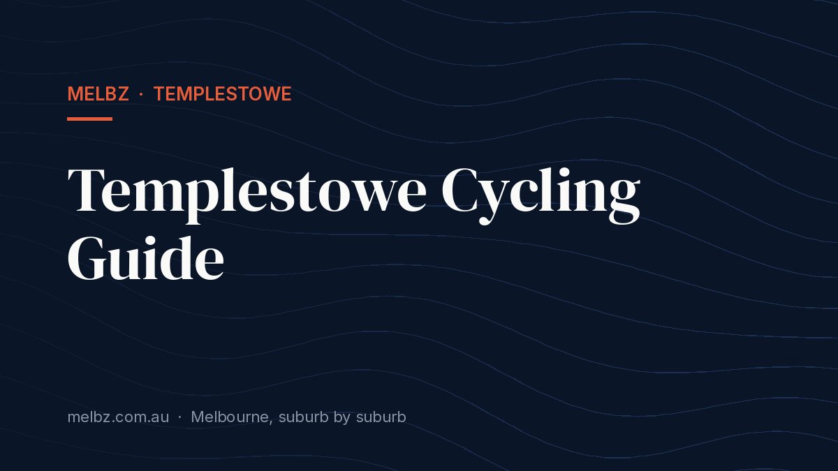 Title card: Templestowe Cycling Guide