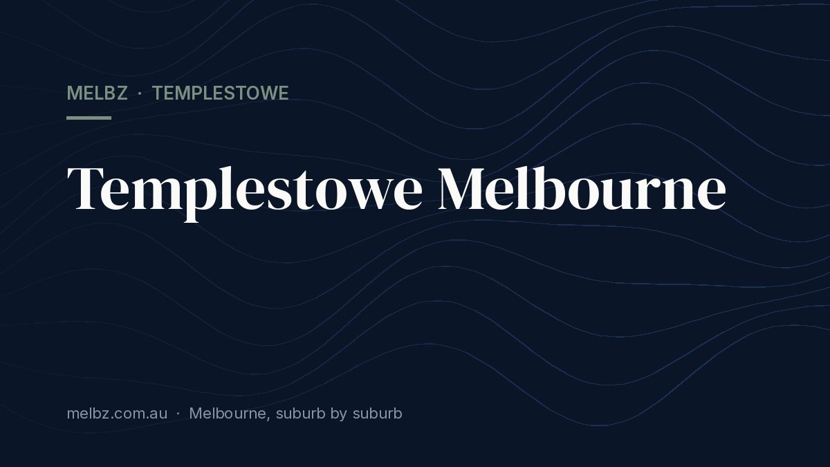 Title card: Templestowe Melbourne