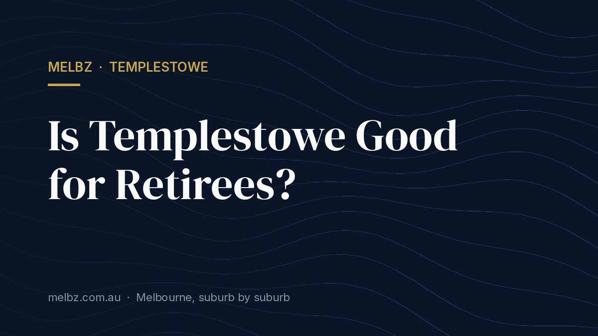 Title card: Is Templestowe Good for Retirees?