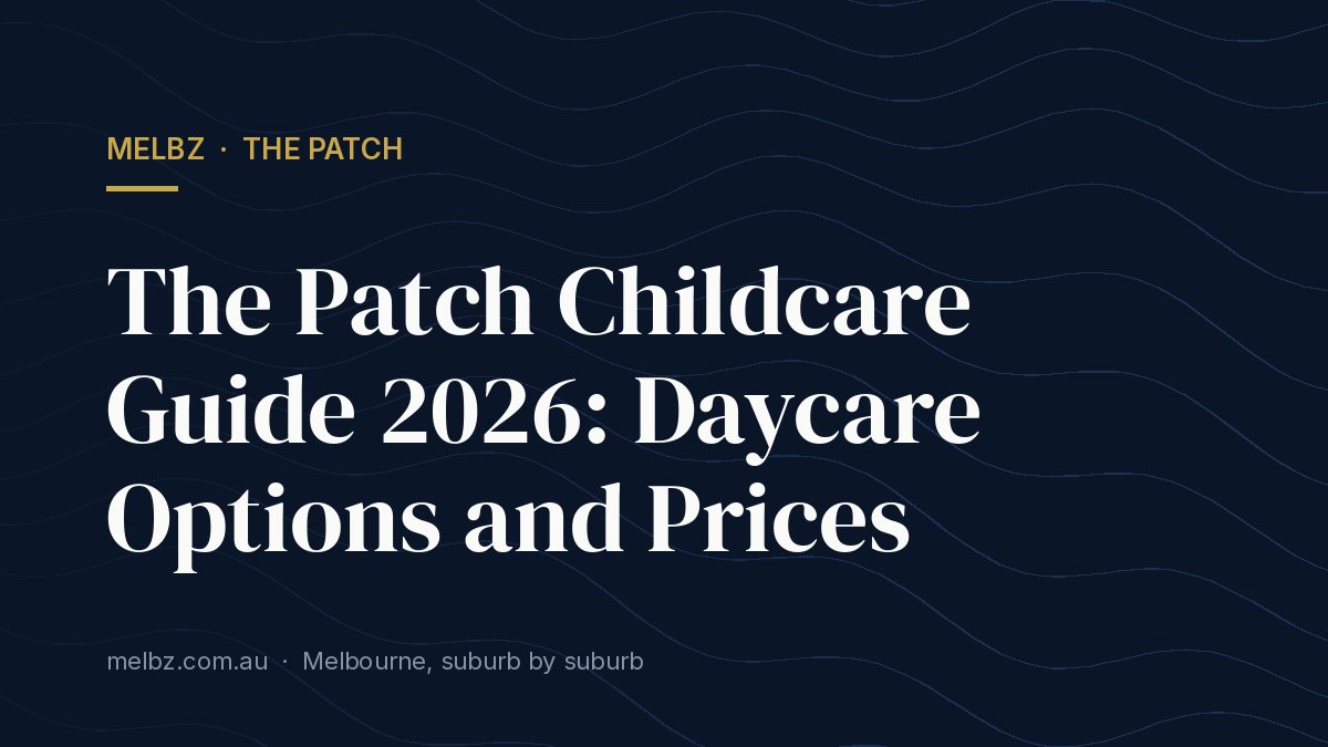 Title card: The Patch Childcare Guide 2026: Daycare Options and Prices