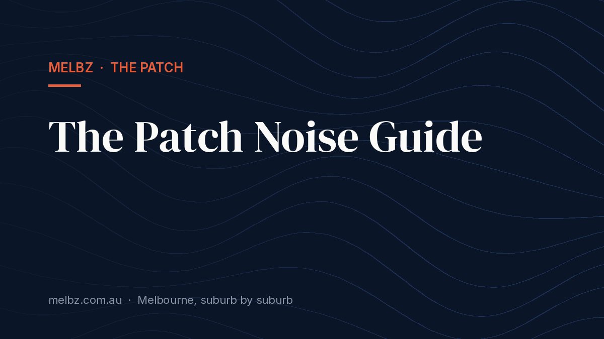 Title card: The Patch Noise Guide