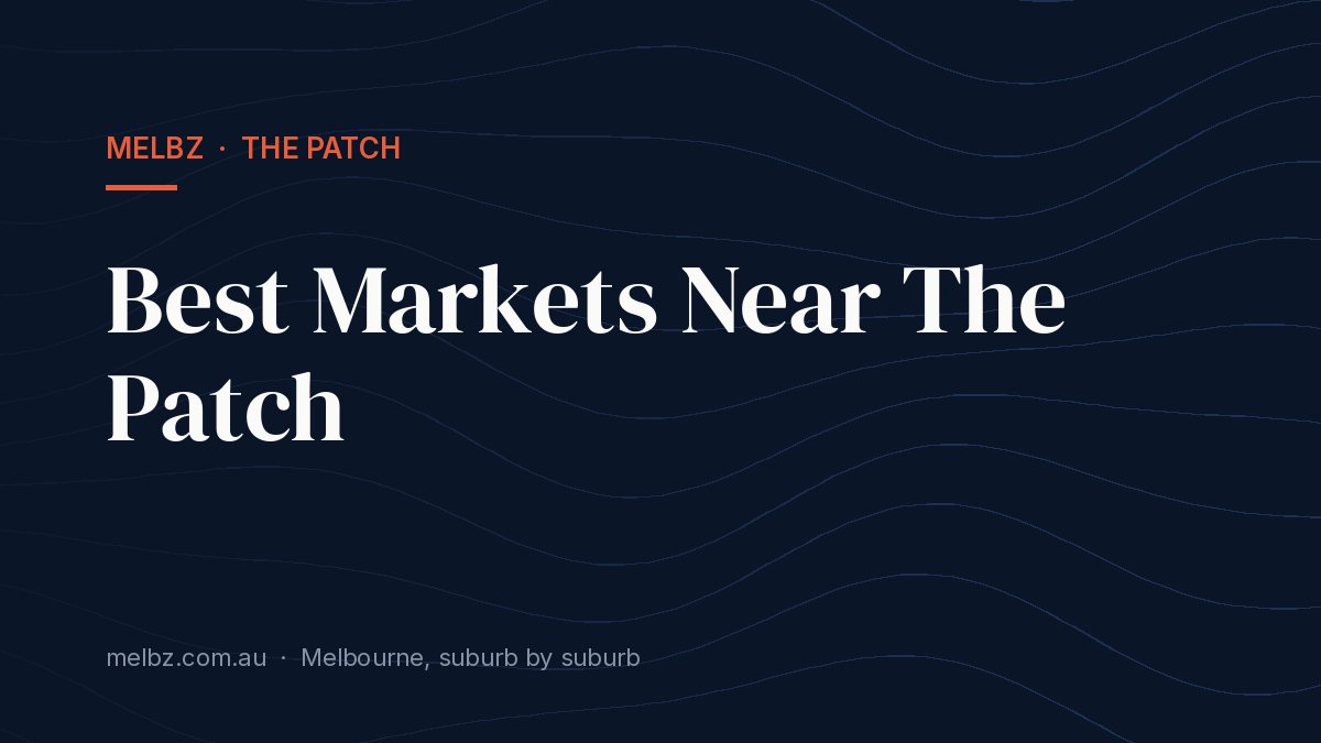 Title card: Best Markets Near The Patch