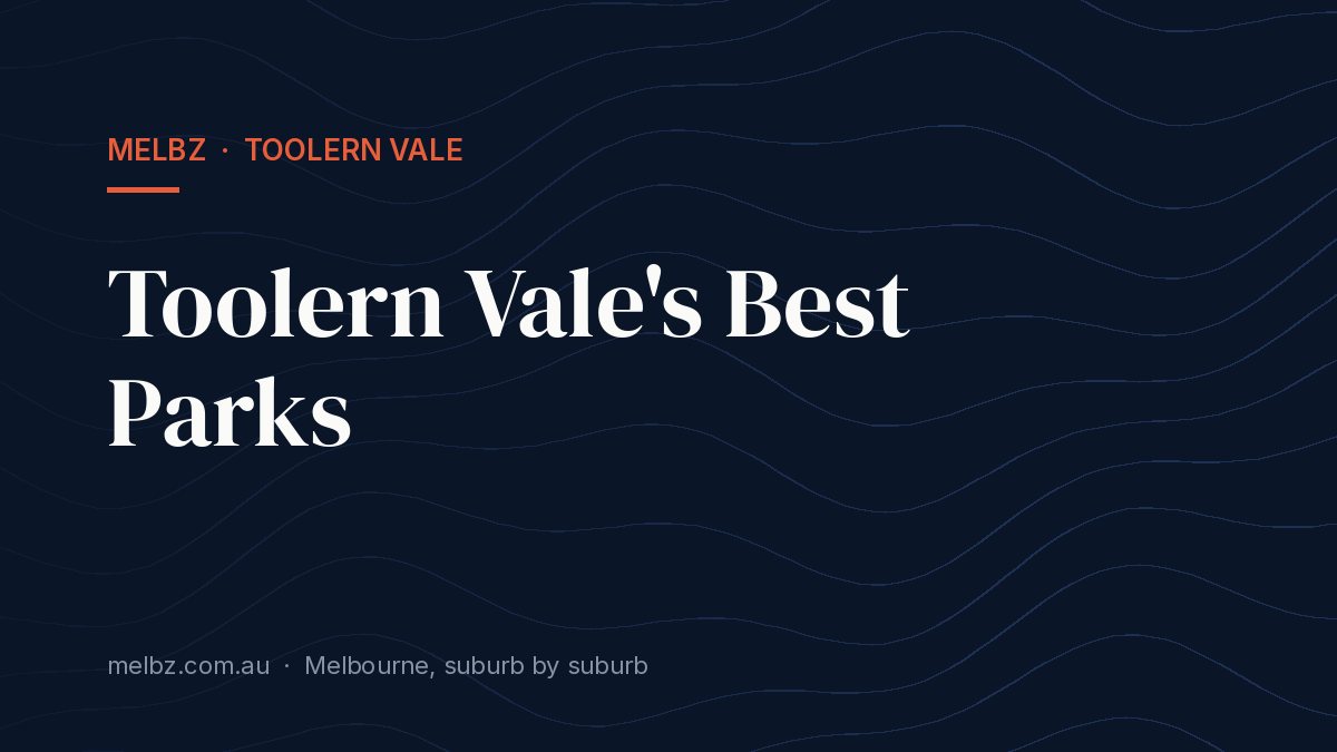 Title card: Toolern Vale's Best Parks