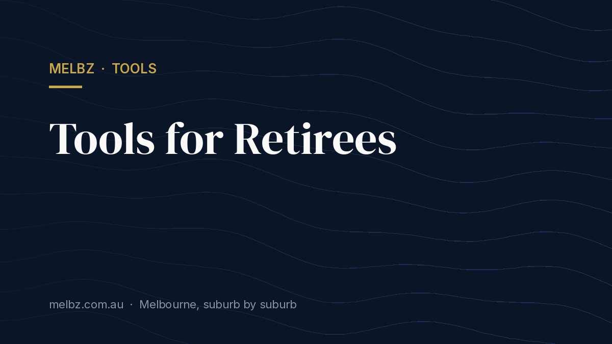 Title card: Tools for Retirees