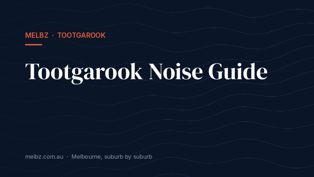 Title card: Tootgarook Noise Guide