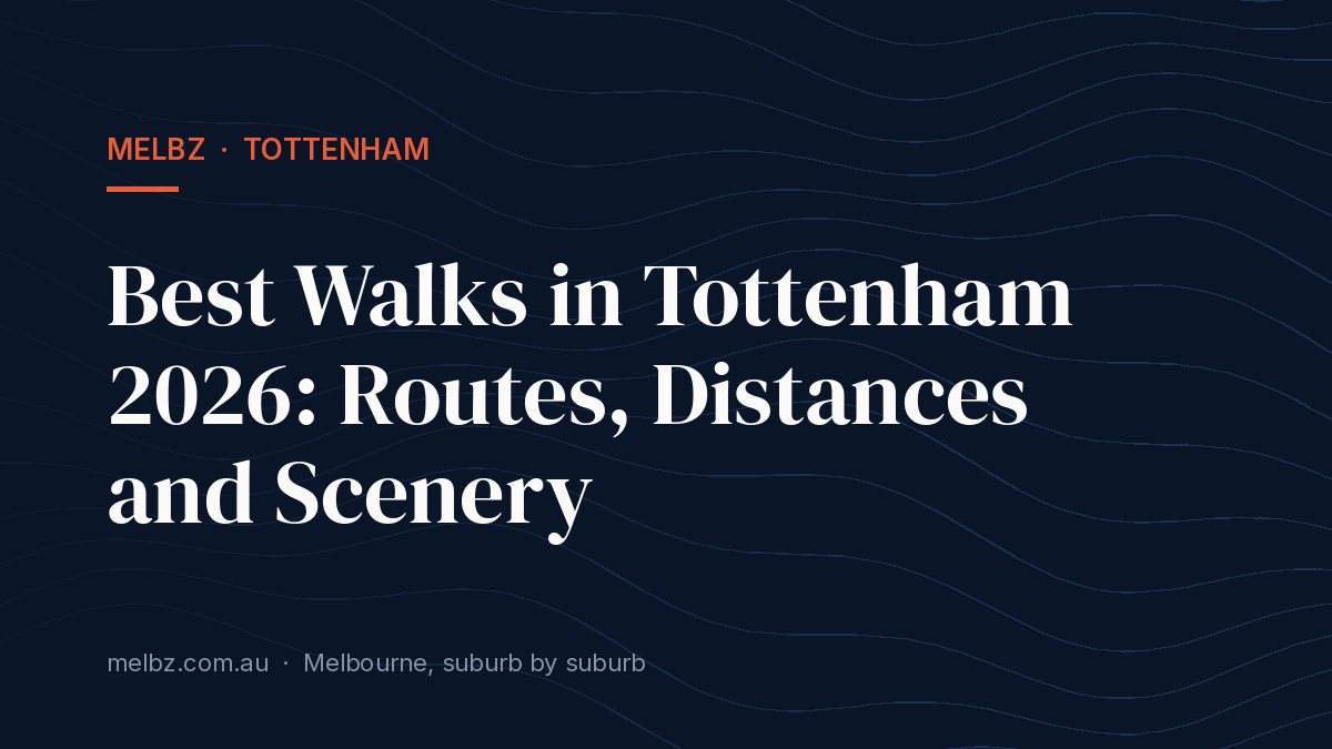 Title card: Best Walks in Tottenham 2026: Routes, Distances and Scenery