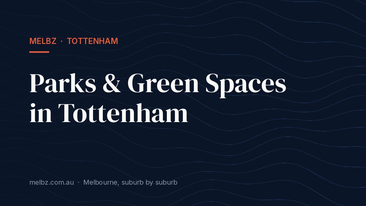 Title card: Parks & Green Spaces in Tottenham