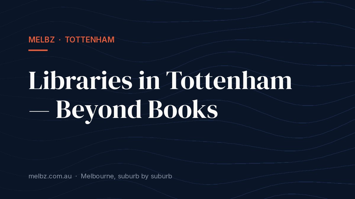 Title card: Libraries in Tottenham — Beyond Books