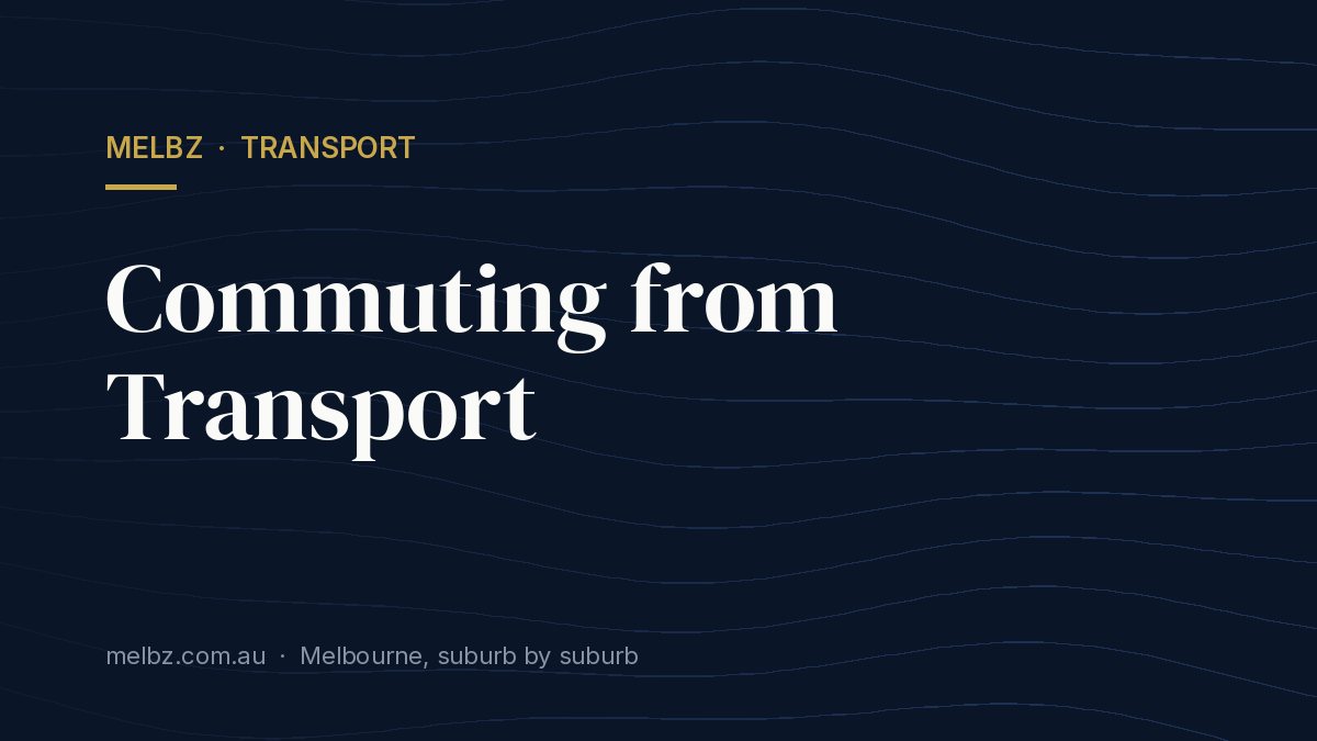 Title card: Commuting from Transport