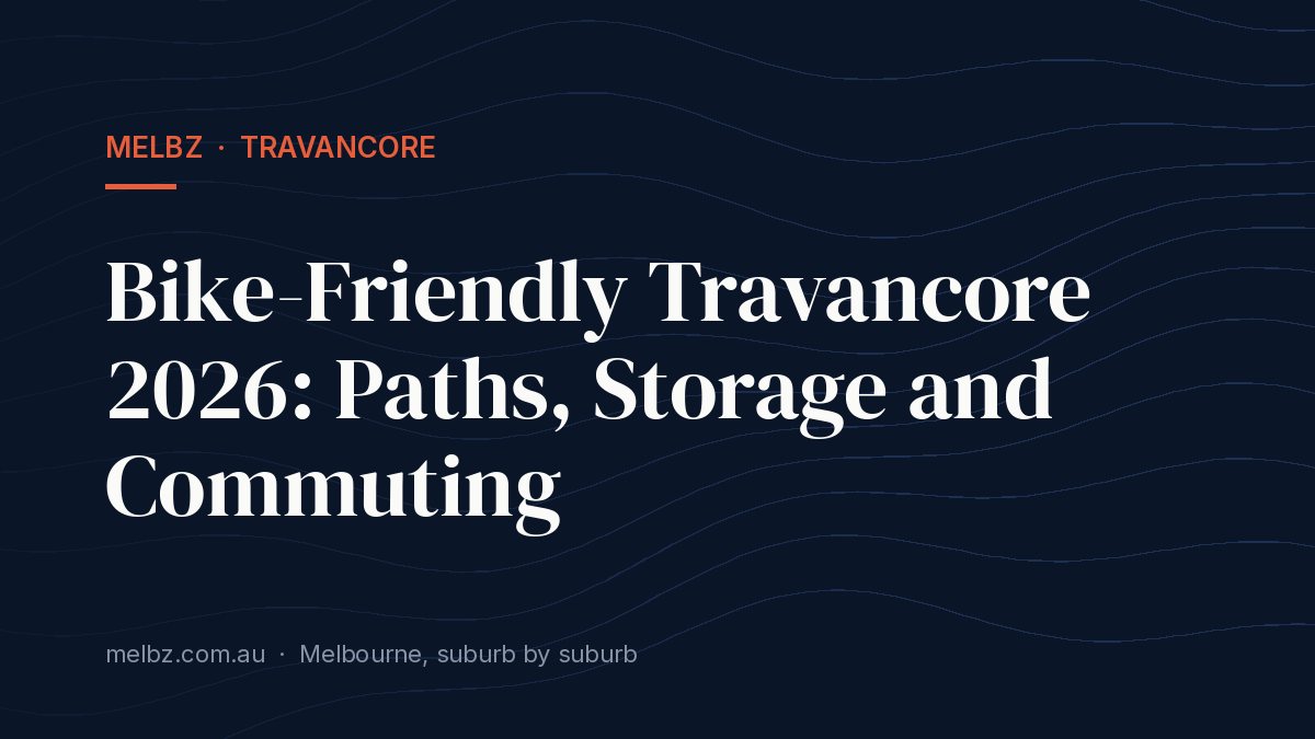 Title card: Bike-Friendly Travancore 2026: Paths, Storage and Commuting
