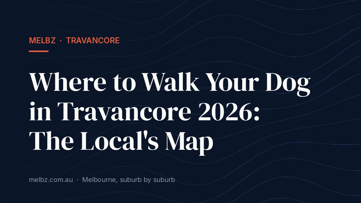 Title card: Where to Walk Your Dog in Travancore 2026: The Local's Map