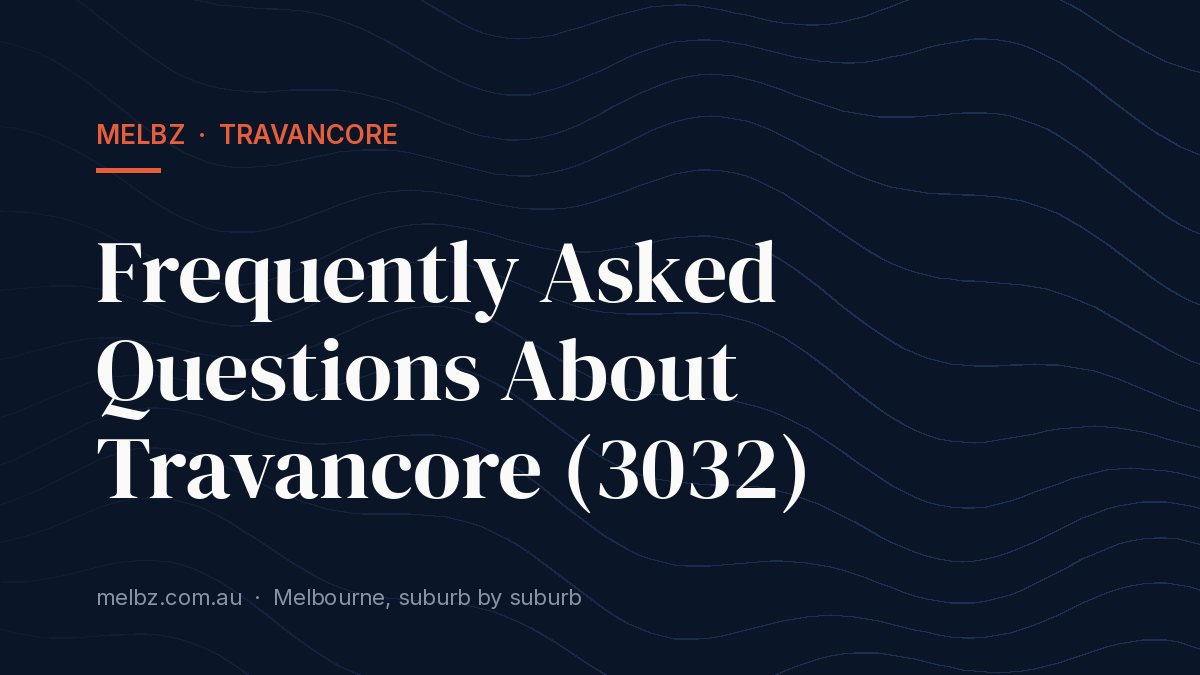 Title card: Frequently Asked Questions About Travancore (3032)