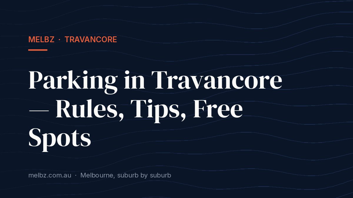 Title card: Parking in Travancore — Rules, Tips, Free Spots