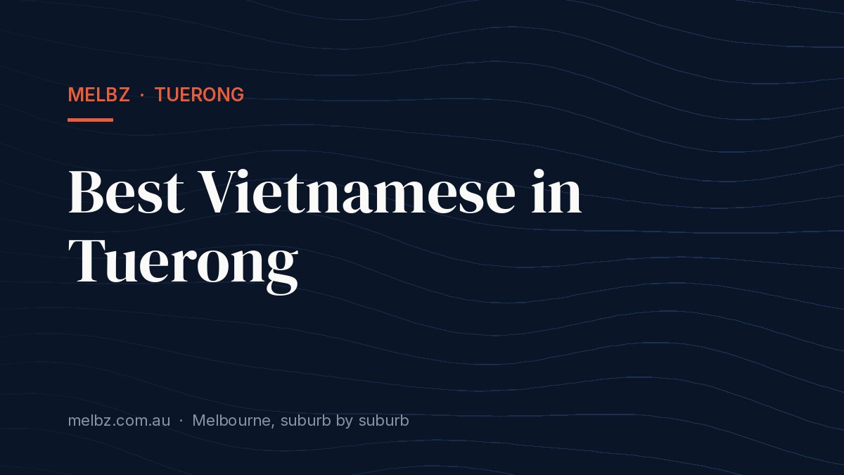 Title card: Best Vietnamese in Tuerong