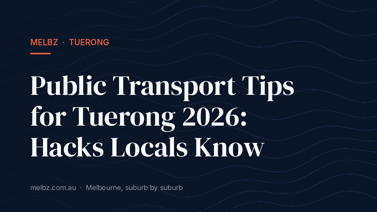 Title card: Public Transport Tips for Tuerong 2026: Hacks Locals Know