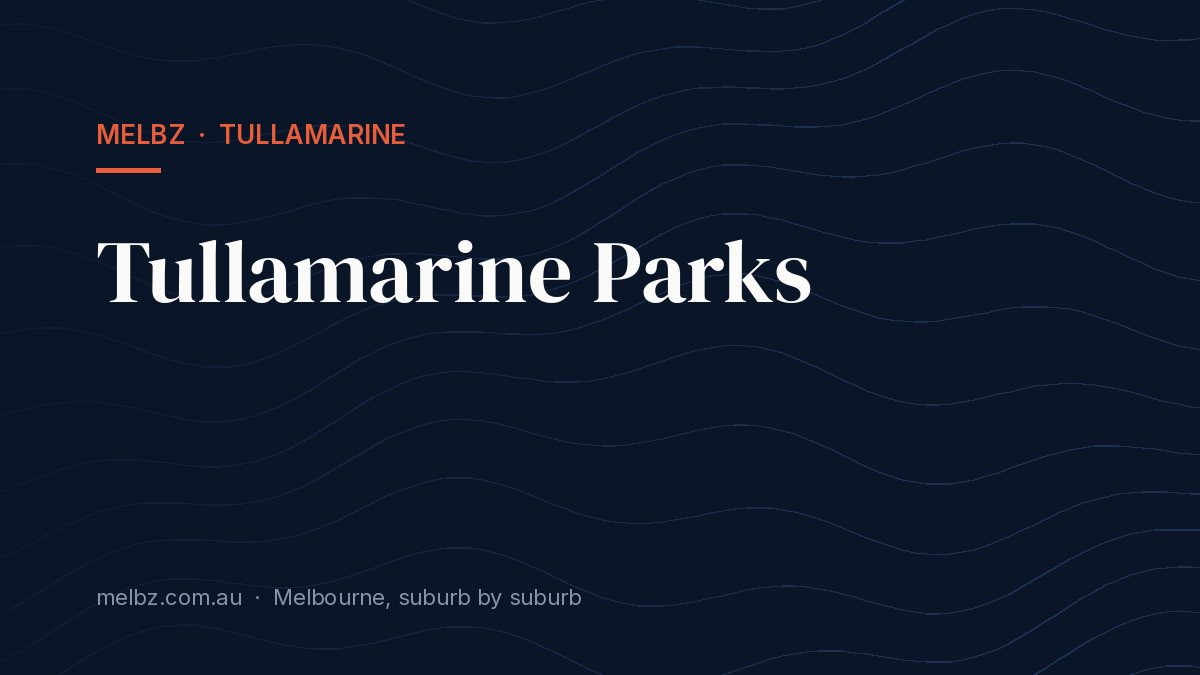 Title card: Tullamarine Parks