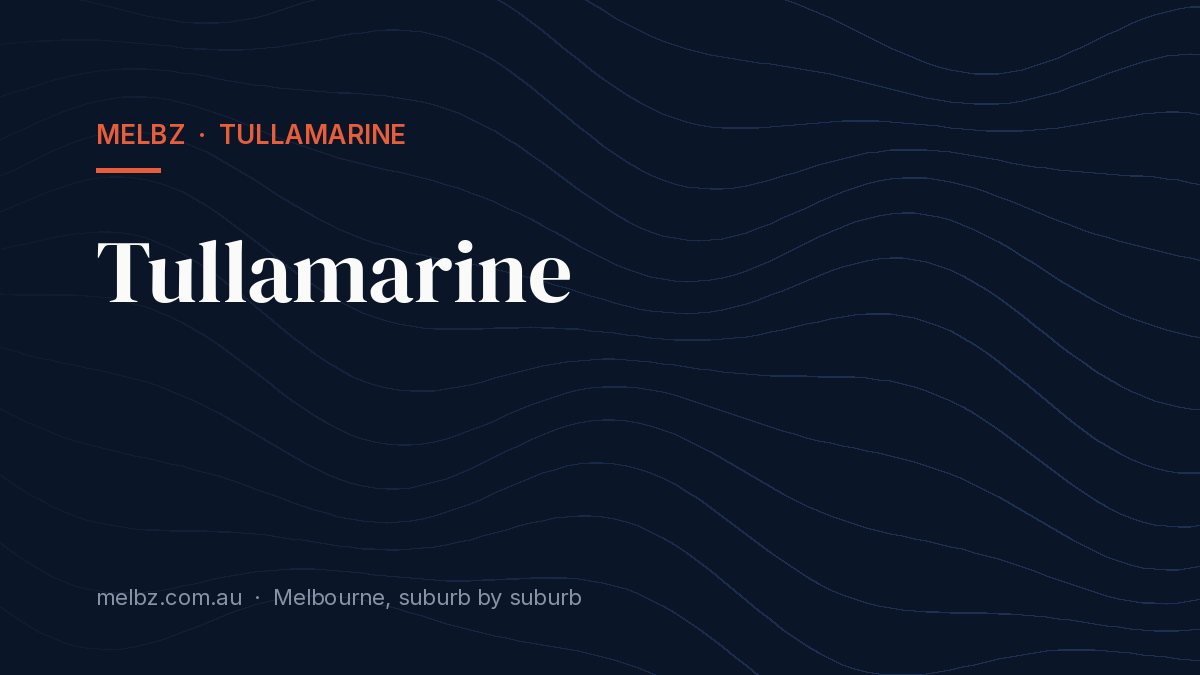 Title card: Tullamarine