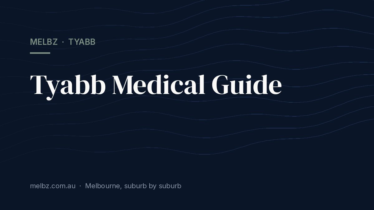 Title card: Tyabb Medical Guide