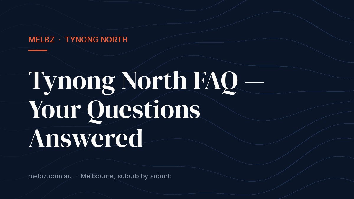 Living in an Apartment in Tynong North