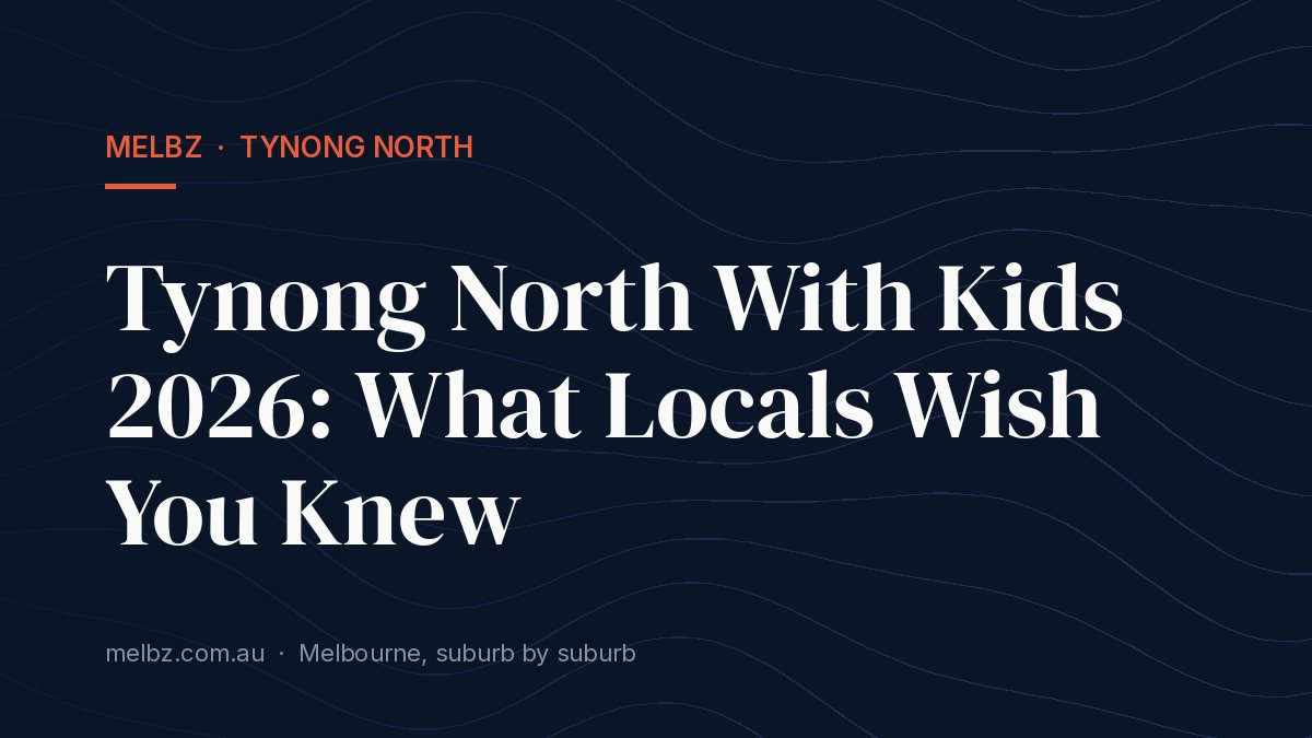 Living in an Apartment in Tynong North