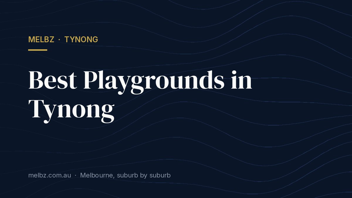 Title card: Best Playgrounds in Tynong