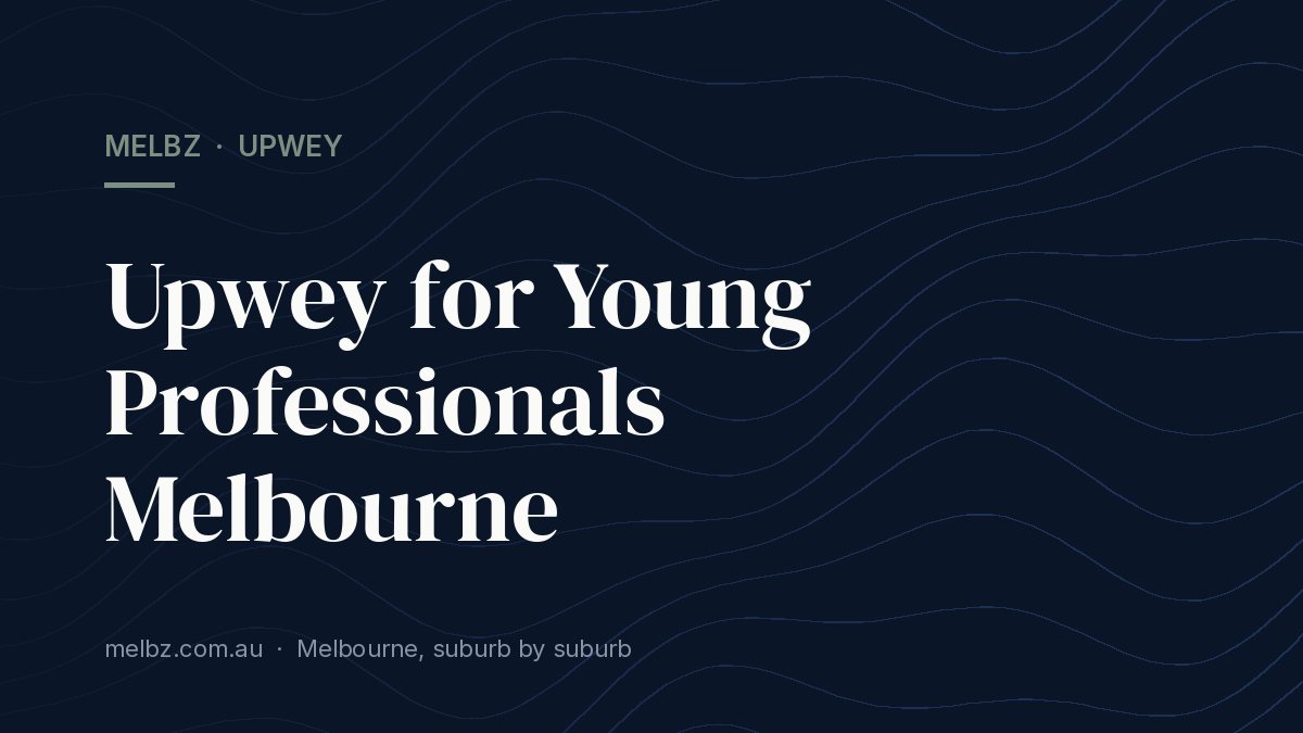 Title card: Upwey for Young Professionals Melbourne