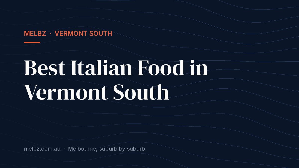 Title card: Best Italian Food in Vermont South