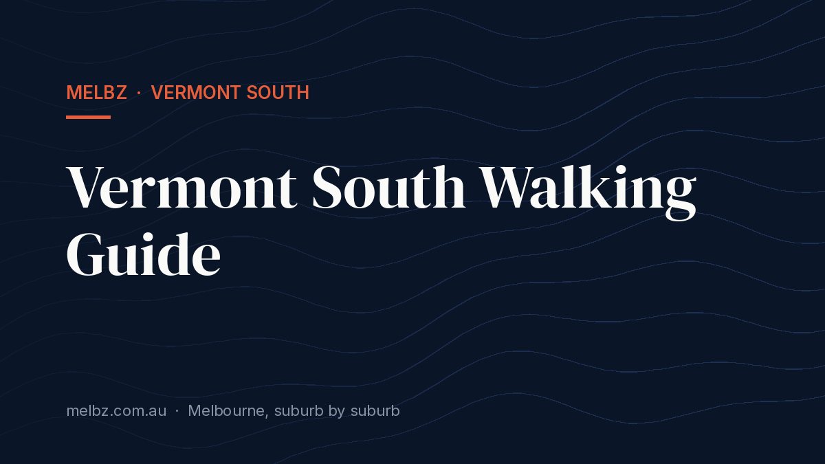 Title card: Vermont South Walking Guide